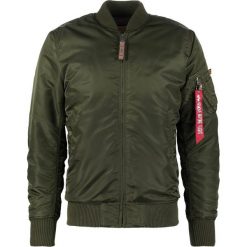 Alpha Industries Kurtka Bomber dark green. Zielone kurtki męskie Alpha Industries, xxl, bez wzorów, z nylonu. Za 719,00 zł.