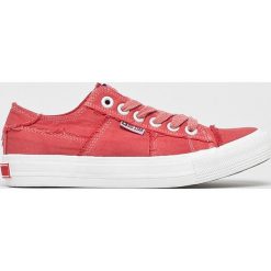 Big Star - Tenisówki. Pomarańczowe trampki i tenisówki damskie BIG STAR, bez wzorów, z gumy, na sznurówki. W wyprzedaży za 59,90 zł.