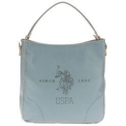 U.S. Polo Assn. Torebka Damska Barrington Jasnoniebieski. Niebieskie torebki klasyczne damskie U.S. Polo Assn., bez wzorów, bez dodatków. Za 339,00 zł.
