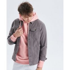 Kurtka o klasycznym kroju - Szary. Szare kurtki męskie Cropp, s, bez wzorów, klasyczne, bez kaptura. Za 119,99 zł.