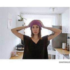 Czapka Rybaka - Liliowy. Szare czapki damskie marki Pakamera. Za 139,00 zł.