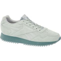 Sneakersy damskie Reebok Royal Glide Ripple Reebok miętowe. Zielone sneakersy damskie marki Reebok, ze skóry. Za 199,90 zł.