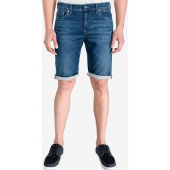 Pepe Jeans Cage Szorty Niebieski. Niebieskie spodenki i szorty męskie Pepe Jeans, bez wzorów, z elastanu. Za 309,95 zł.