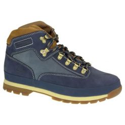 Timberland Euro Hiker Lth a112m 45 Granatowe. Czarne buty trekkingowe męskie marki Timberland, ze skóry, bez zapięcia. W wyprzedaży za 449,99 zł.