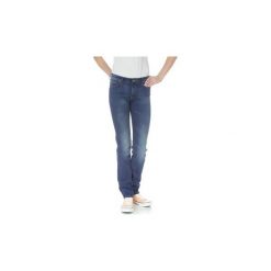Jeansy slim fit Lee Jeansy Marlin Slim Straight L337DNCZ. Niebieskie jeansy damskie Lee, l, bez wzorów, z jeansu. Za 215,13 zł.