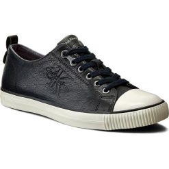 Trampki CALVIN KLEIN JEANS - Arturo S0371 Midnight. Niebieskie półbuty męskie marki Calvin Klein Jeans, na co dzień, bez wzorów, z jeansu, eleganckie, bez zapięcia. W wyprzedaży za 329,00 zł.