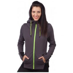 Bluzy rozpinane damskie: FOX Bluza Damska Objective Sherpa Zip Hdy Xs Szary