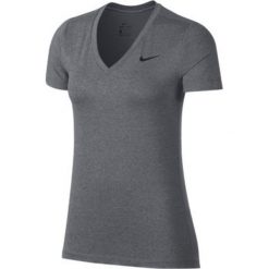 Nike Victory Koszulka Szary. Szare koszulki damskie Nike, s, bez wzorów, z elastanu, bez kołnierzyka, z krótkim rękawem. Za 111,95 zł.