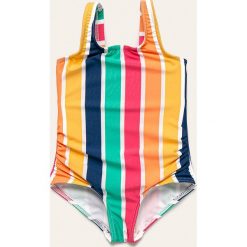 Roxy - Strój kąpielowy dziecięcy 91-122 cm. Stroje kąpielowe dziewczęce Roxy, bez wzorów, z elastanu. W wyprzedaży za 79,90 zł.