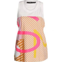 Adidas by Stella McCartney ESSENTIALS STRIPE Top white/equipment pink. Białe topy sportowe damskie marki adidas by Stella McCartney, s, z bawełny. Za 229,00 zł.