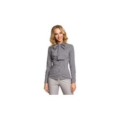 Koszule Moe M089 Koszula z kokardą i długim rękawem. Czarne koszule body marki Moe, s, z kokardą. Za 89,00 zł.