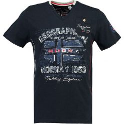 T-shirty męskie z nadrukiem: Koszulka „Jouri” w kolorze granatowym