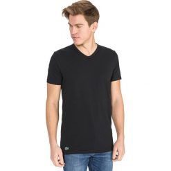 Lacoste 2-pack Dolna koszulka Czarny. Czarne koszulki męskie Lacoste, s, z elastanu. Za 131,95 zł.