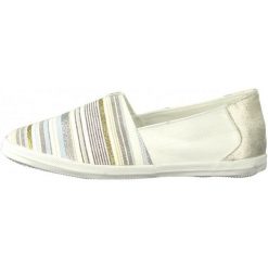 Baleriny damskie: Tamaris Baleriny Damskie 38 Kremowy