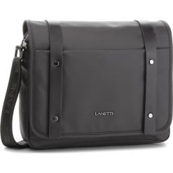 Torba na laptopa LANETTI - RM0390 Black. Czarne torby na laptopa marki Lanetti, z materiału. W wyprzedaży za 99,99 zł.