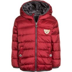 Steiff Collection ANORAK WENDBAR MINI BOY WOODLAND Kurtka puchowa garnet red. Szare kurtki męskie Steiff Collection, na zimę, z materiału. W wyprzedaży za 314,25 zł.