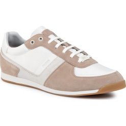 Sneakersy BOSS - Glaze 50407903 10214592 01 Open White 120. Pomarańczowe sneakersy męskie Boss, na co dzień, bez wzorów, z zamszu, bez zapięcia. Za 649,00 zł.