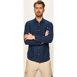 Jack & Jones - Koszula. Niebieskie koszule męskie Jack & Jones, s, bez wzorów, z bawełny, klasyczne, z klasycznym kołnierzykiem, z długim rękawem. Za 169,90 zł.