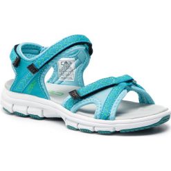 Sandały CMP - Almaak Wmn Hiking Sandal 38Q9946 Ocean L519. Niebieskie klapki damskie CMP, z materiału, sportowe, outdoorowe. W wyprzedaży za 149,00 zł.