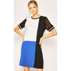 Sukienka codzienna DKNY P0AD9EMP. Czarne sukienki damskie DKNY, na co dzień, xl, bez wzorów, bez kołnierzyka, bez rękawów, proste. Za 499,00 zł.