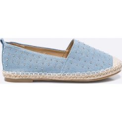 Answear - Espadryle Miss Sophia. Szare espadryle damskie ANSWEAR, z materiału. W wyprzedaży za 79,90 zł.