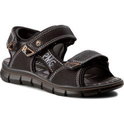 Sandały PRIMIGI - 7652100 S Nero/G. Czarne sandały chłopięce marki Primigi, z materiału. W wyprzedaży za 139,00 zł.