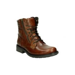 Kozaki i kalosze Kangaroos 655-77. Brązowe buty zimowe męskie KangaROOS. Za 461,67 zł.
