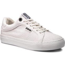 Tenisówki BIG STAR - BB274726 White. Białe półbuty damskie marki BIG STAR, bez wzorów, z gumy, retro, bez obcasa, na płaskiej podeszwie, bez zapięcia. Za 99,00 zł.