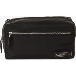 Calvin Klein - Kosmetyczka męska, czarny. Czarne kosmetyczki męskie Calvin Klein, bez wzorów, eleganckie. Za 299,95 zł.