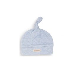 Juddlies Czapka Niemowlęca Blue Fleck Mela. Niebieskie czapeczki niemowlęce marki Juddlies, bez wzorów. Za 23,38 zł.
