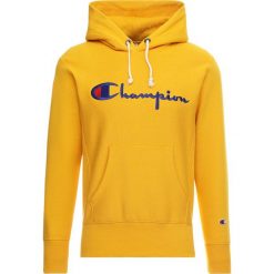 Champion Reverse Weave HOODED Bluza z kapturem cuy. Żółte bluzy męskie marki Champion Reverse Weave, xxl, z bawełny, z kapturem. Za 399,00 zł.