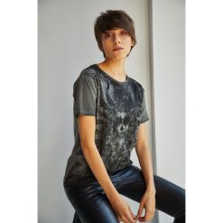 Medicine - Top by Dark Ashes, Halloween. Szare topy damskie marki MEDICINE, l, z nadrukiem, z bawełny, z okrągłym kołnierzem. Za 59,90 zł.
