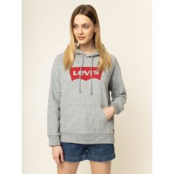 Bluza Levi's Graphic Sport 35946-0003. Szare bluzy sportowe damskie Levi's®, s, bez wzorów, z bawełny, bez rękawów, bez kaptura. Za 279,00 zł.
