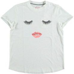 Mustang T-Shirt Damski Fancy, S, Biały. Białe koszulki damskie marki Mustang, s, bez wzorów, bez kołnierzyka, bez rękawów. Za 128,00 zł.