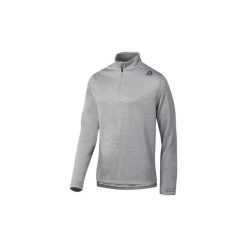 Polary Reebok Sport Bluza Double Knit Quarter Zip. Szare bluzy męskie marki Reebok Sport, l. Za 169,00 zł.