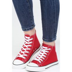 Czerwone Trampki Too Young. Czerwone trampki i tenisówki damskie Born2be, z materiału. Za 49,99 zł.