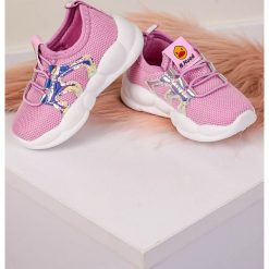 Różowe buty sportowe sznurowane casu b195. Różowe buty dziewczęce sportowe Casu, bez wzorów, na sznurówki. Za 41,99 zł.