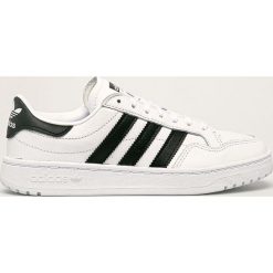 Adidas Originals - Buty Team Court Ftwwht. Białe buty sportowe damskie adidas Originals, z gumy. W wyprzedaży za 279,90 zł.
