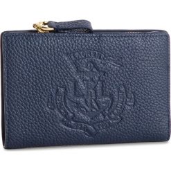 Duży Portfel Damski LAUREN RALPH LAUREN - Huntley 432707746003 Navy. Niebieskie portfele damskie Lauren Ralph Lauren, ze skóry. Za 519,00 zł.