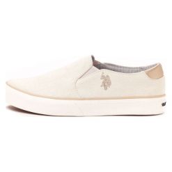U.S. Polo Assn. Tenisówki Damskie Ruth 36 Kremowy. Białe tenisówki damskie marki U.S. Polo Assn. W wyprzedaży za 229,00 zł.