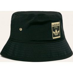 Adidas Originals - Kapelusz. Czarne kapelusze męskie adidas Originals, z nadrukiem. Za 99,90 zł.