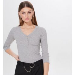 Bluzka basic - Szary. Szare bluzki damskie Mohito, s. Za 49,99 zł.