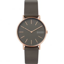Zegarek SKAGEN - Signatur SKW2794 Grey/Rose Gold. Szare zegarki damskie Skagen. Za 449,00 zł.