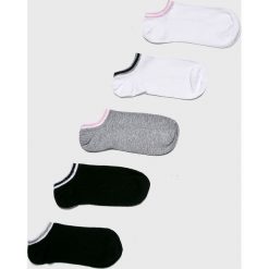 Tally Weijl - Skarpetki (5-pack). Szare skarpetki damskie marki TALLY WEIJL, bez wzorów, z elastanu. Za 139,90 zł.