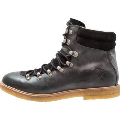 Botki damskie: Ca'Shott Botki sznurowane black west/black