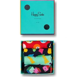 Happy Socks - Skarpetki Gift Box (4-pak). Skarpetki damskie Happy Socks, bez wzorów. W wyprzedaży za 129,90 zł.