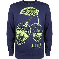 John Richmond Bluza "Eliot". Bluzy męskie John Richmond, bez wzorów, z tkaniny, z okrągłym kołnierzem, bez rękawów, bez kaptura. Za 349,00 zł.