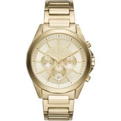 Armani Exchange - Zegarek AX2602. Żółte zegarki męskie marki Armani Exchange, ze stali. Za 1099,00 zł.