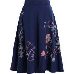 Spódniczki trapezowe: Ivko SKIRT FLORAL EMBROIDERY Spódnica trapezowa marine
