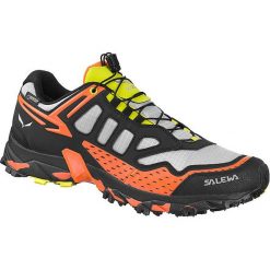 Buty trekkingowe męskie: Buty turystyczne "Ultra Train GTX" w kolorze szaro-pomarańczowo-czarnym